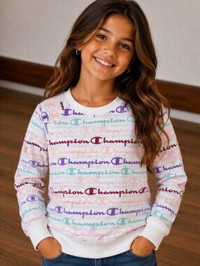 Girls Medium Champion Sweatshirt